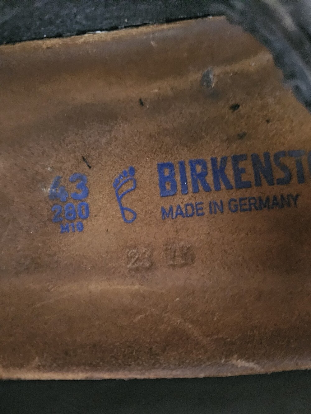 Birkenstock Milano  Black Double Buckle Leather Sandals With Back Strap - Picture 3 of 4